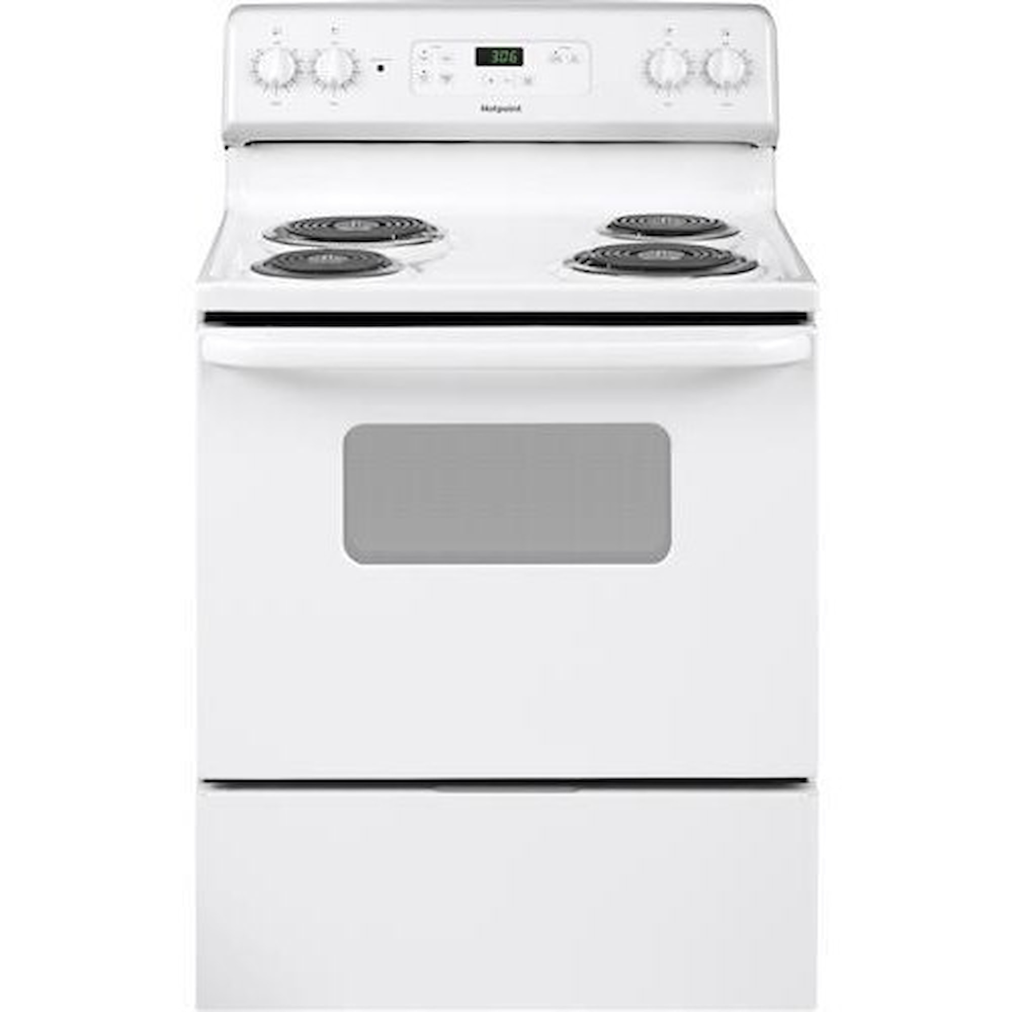 Hotpoint 65327 Hotpoint® 30" FreeStanding Standard Clean Electric